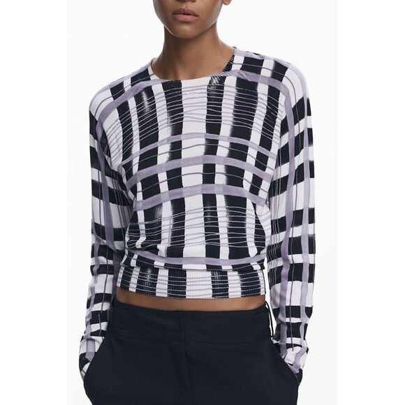 Desigual White Viscose Women Women's Sweater - Picture 1 of 3